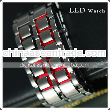Stainless steel back water resistant watch, gadget japanese led watch digital display watches men