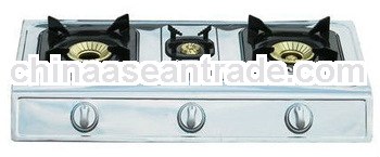Stainless steel panel gas cooker , table gas stove