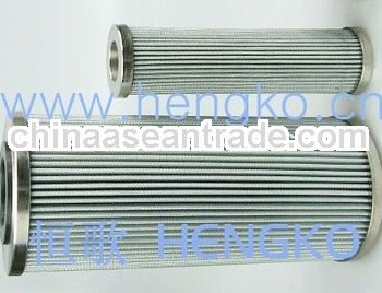 Stainless steel pleated filter cartridge