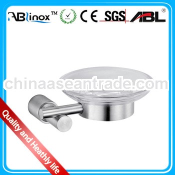 Stainless steel single glass cup holder