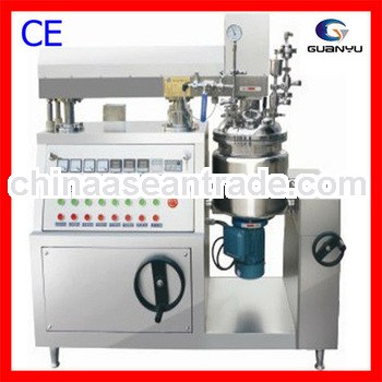 Stainless steel vacuum homogenizer mixer