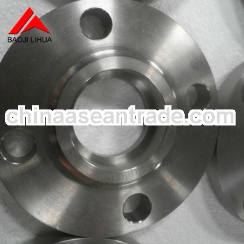 Standard ANSI B16.5 forged gr2 CLAS 150# DN40 titanium flange/ titanium pipe flange
