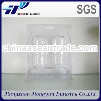 Standing Up Design Clear PET Clamshell