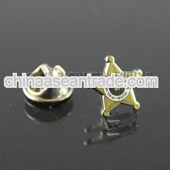 Star Enamel Lapel Pin Badge