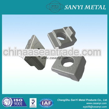 Steel cast spring rail clip railway anchoring tools rail clips hot dip galvanized din rail clip