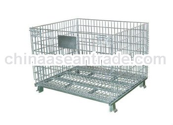 Steel galvanized wire storage cage