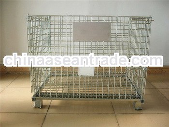 Steel iron mesh cage