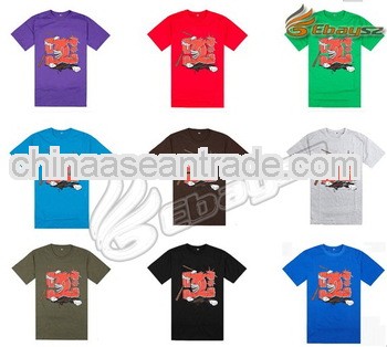 Striped imprint wholesale political election t-shirt