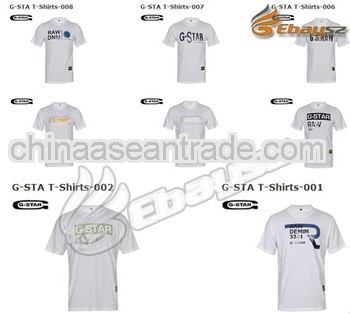 Striped promotional muscle t-shirts short sleeve