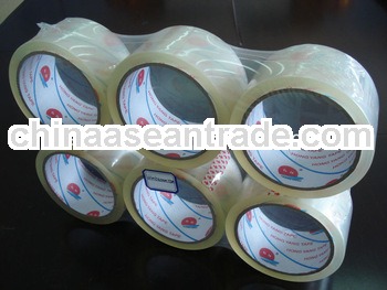 Strong Adhesion Glue Water Based Acrylic Yellowish BOPP Packing Tape