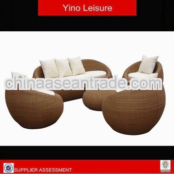 Strongly Recommendation!!!!Hot! Rattan Outdoor FURNITURE Sofa SET RH1042 Poly Rattan Furniture