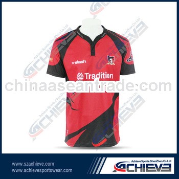 Sublimation rugby shirt manufacturer