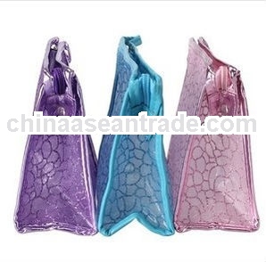 Subtransparent waterproof cosmetics bag,ultra-large capacity hand bag