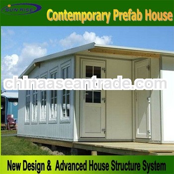 Sunrise ecnomic and new concept eps sandwich panel prefabricated house