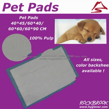 Super absorbent disposable pet pads