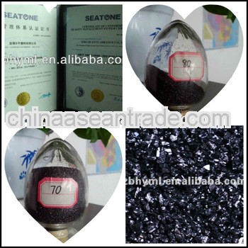 Superior Black Silicon Carbide Sic 98% Min F120 Used for Polishing