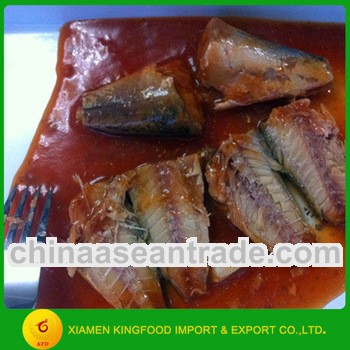 Supply canned fish mackerel