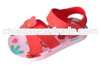 Sweet Girls Children New Style Cute EVA Slipper With Flower