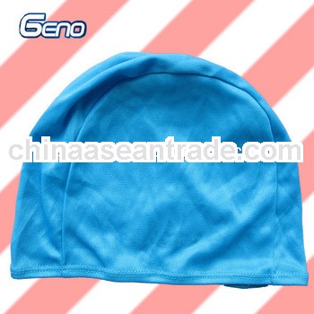 Swimming cap made of 100% polyester with factory price