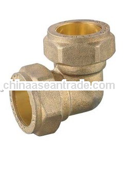 T1168 Female/Female Brass fitting elbow