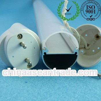 T8 polycarbonate tube with aluminum heat sink
