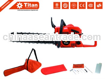 TITAN 3.0HP CHAIN SAW 61.5CC with CE MD steel power chain saw