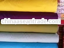 T/C 65/35 dyed fabric with close selvedge