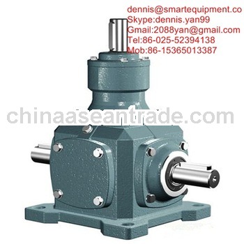 T spiral bevel gear box with motor used in carbarn