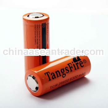 TangsFire TCR 26650 6300mAh best quality battery