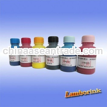 Textile Pigment Inks for printing onto cotton print garment on the GP-604 series.