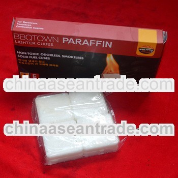 The Amry and outdoor travelers use Hexamine solid fuel