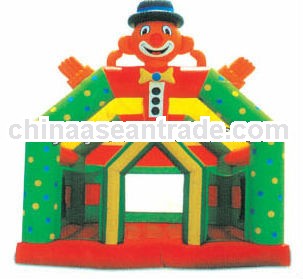 The clown uncle inflatable slides for kids (kya-10307)