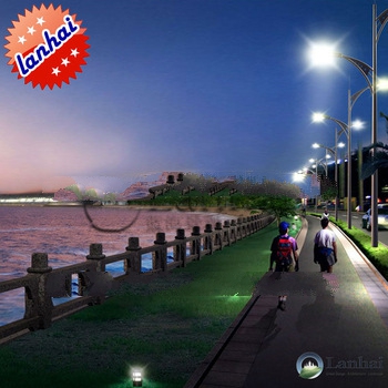 The landscape design night scene graph