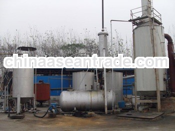 The vertical scrap oil distillation equipment