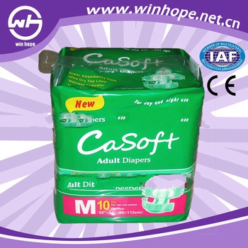 Thick Adult Baby Diapers Manufacturer In China With Free Sample!