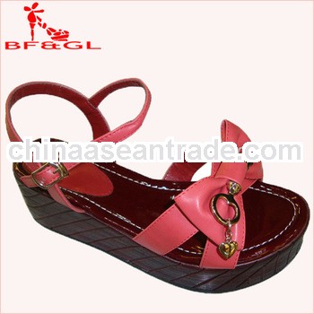 Thick sole women sandals, Platform heel ladies sandals with no heel
