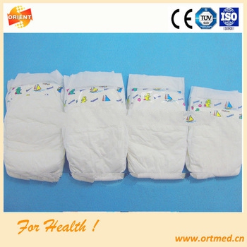 Three sizes ultra thin design and high absorption baby diaper