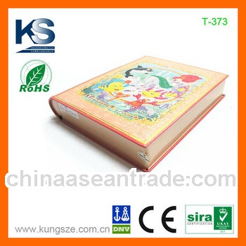 Tin box for book with existing mould