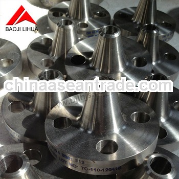 Titanium Flange Gr2 for valve,ansi b16.5 flange