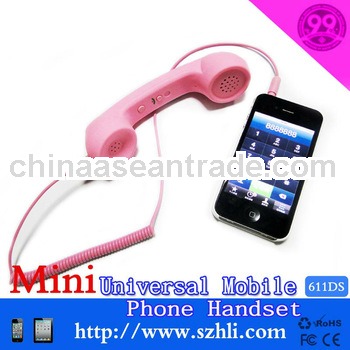 Top design!Radiation proof material in Classic retro style compatible with all type of mobile phone 