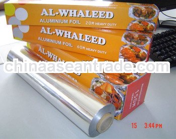 Top quality 1235/O silver aluminum foil for container