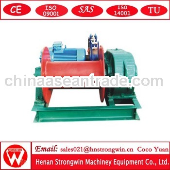 Top quality single drum electric wire rope winch motor with good price