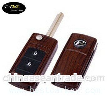 Topbest 2 button flip remote key shell for hyundai Elantra key hyundai key hyundai flip key