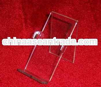 Tranparent acrylic mobile phone display stand