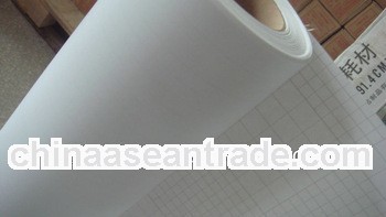 Transparency Cold laminating film white back/photo protective film