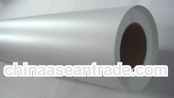 Transparency PVC Cold lamination film/white base