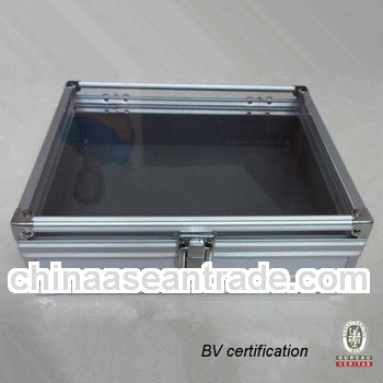 Transparent Sample Aluminum Display Case MLD-AC238