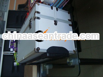 Travel Set Aluminum Trolley Tool Case With Wheels MLD-AC1105