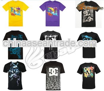 Twill custom-made raglan sleeve t shirts men 2013