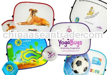 Tyvek Cartoon Mesh Car Side Sunshade,Side Car Window Electric Blinds